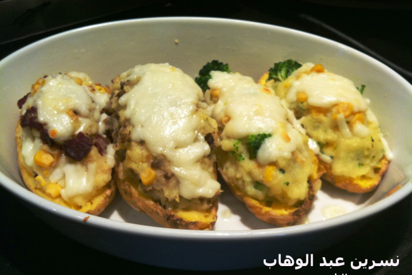 بطاطس مخبوزة