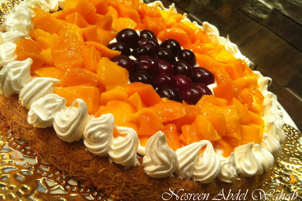 كنافة بالمانجو