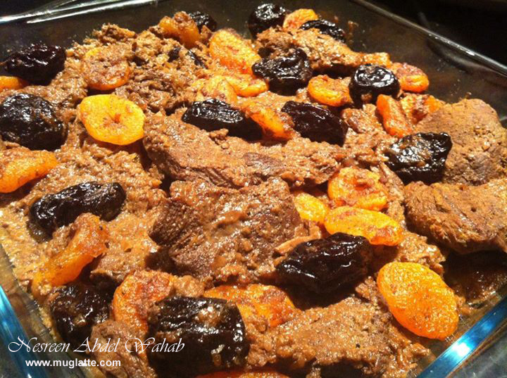 لحم علي الطريقة المغربية